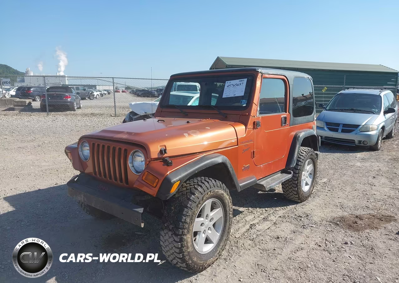 2001 Jeep Wrangler Sport VIN:1J4FA49S21P368010 - 2