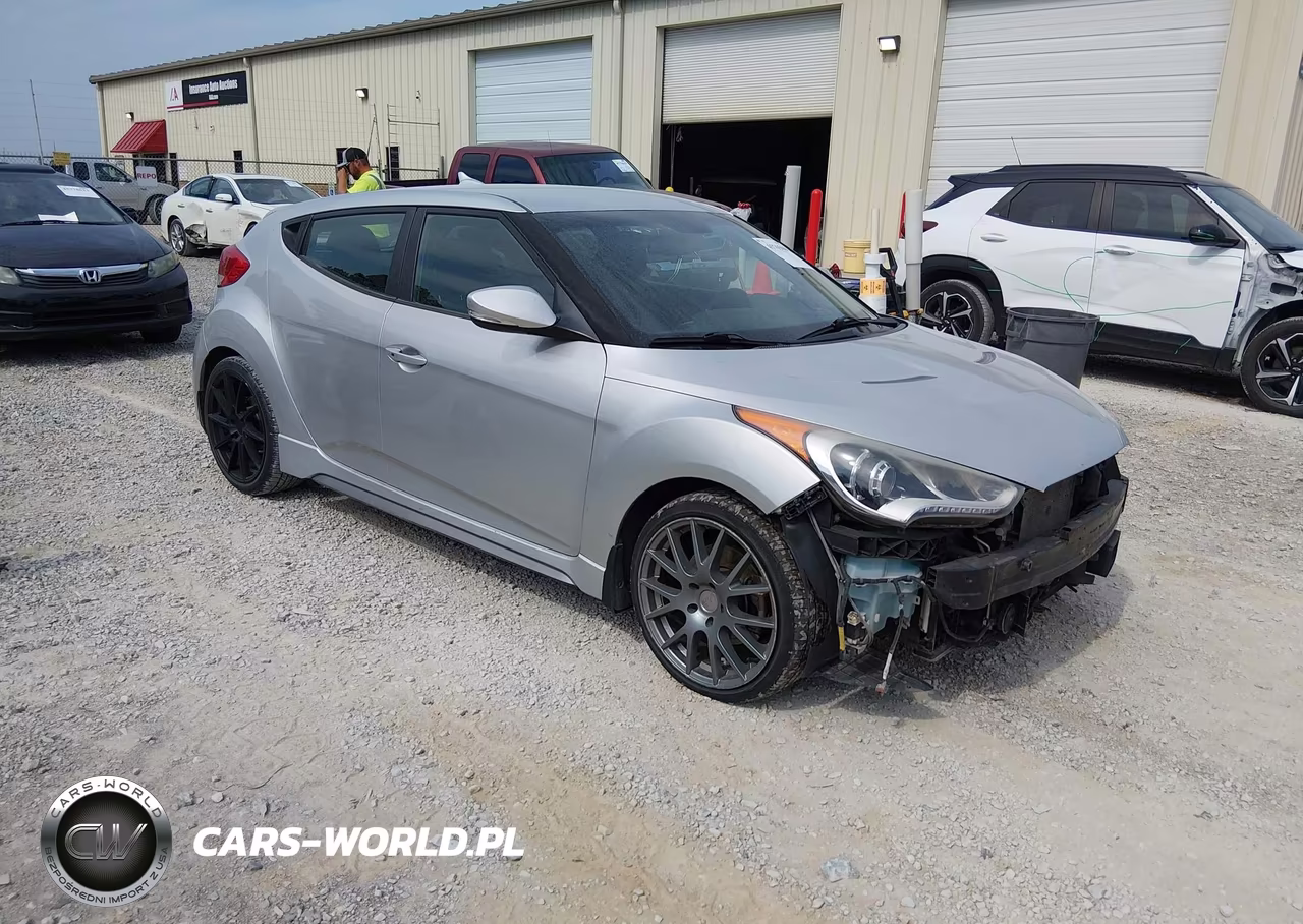 2013 Hyundai Veloster Turbo W-Blue – zdjęcie 1 z 12