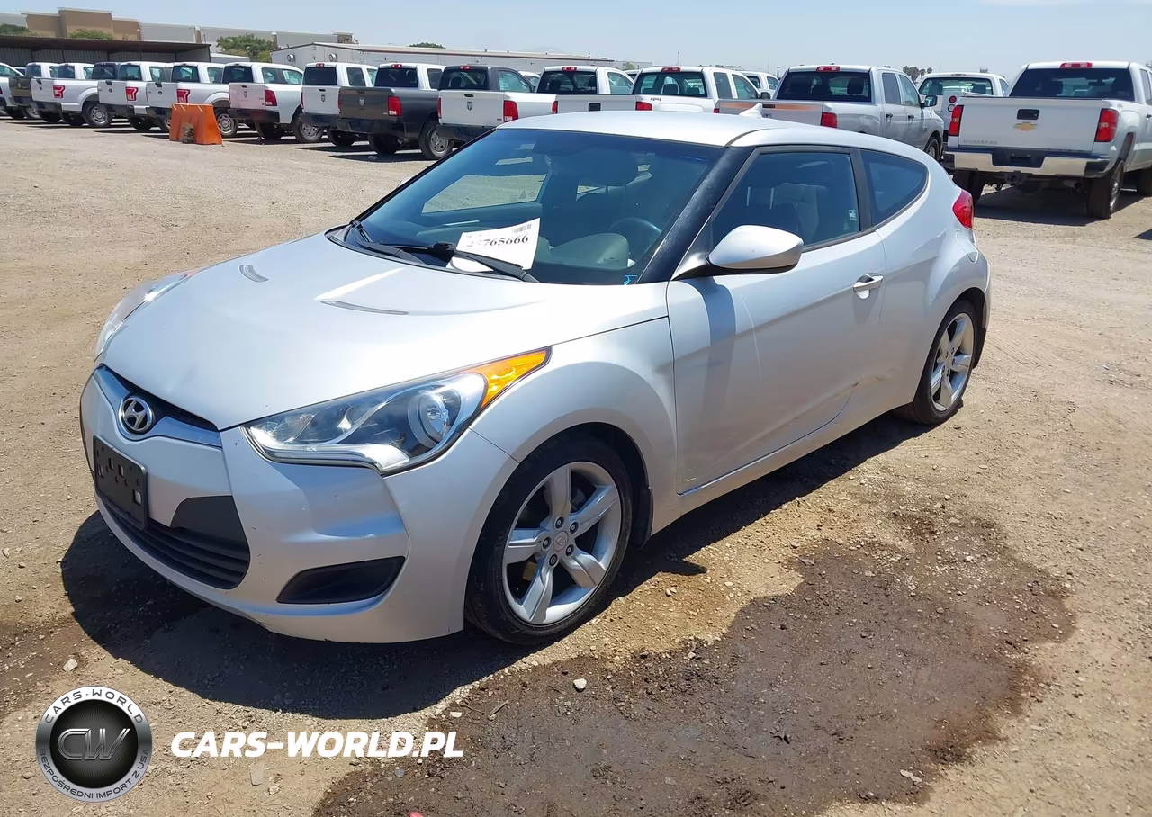 2012 Hyundai Veloster Base W-Black VIN:KMHTC6AD5CU065542 - 2