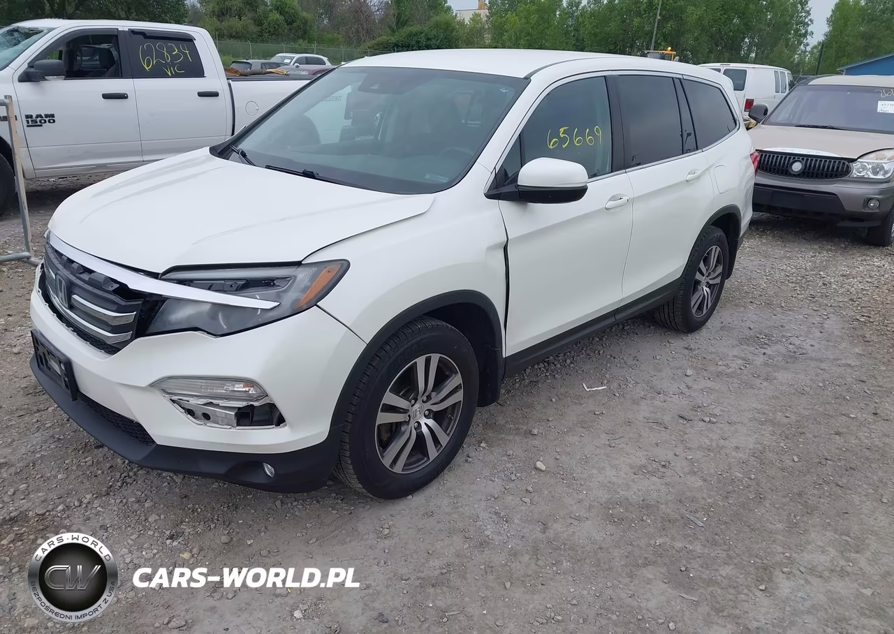 2017 Honda Pilot Ex VIN:5FNYF6H45HB031429 - 2