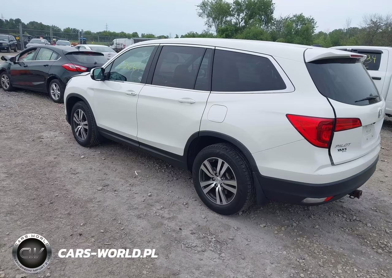2017 Honda Pilot Ex VIN:5FNYF6H45HB031429 - 3