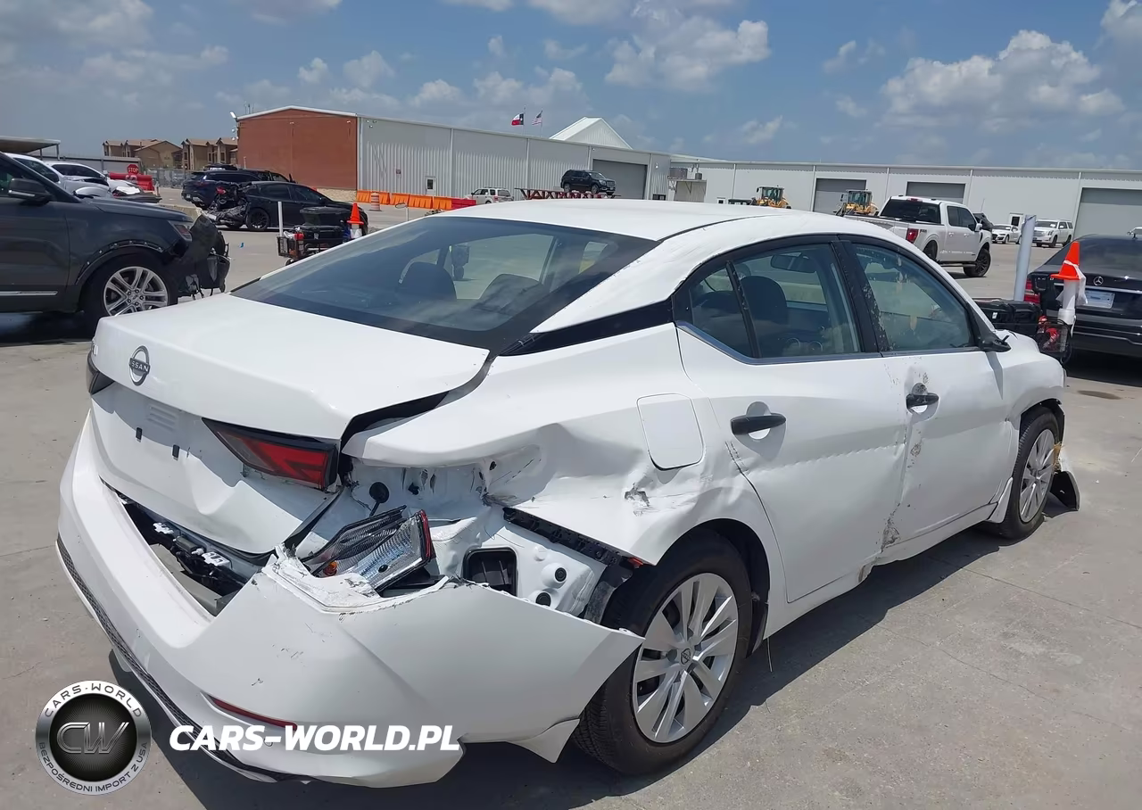 2025 Nissan Sentra S VIN:3N1AB8BVXSY425422 - 6