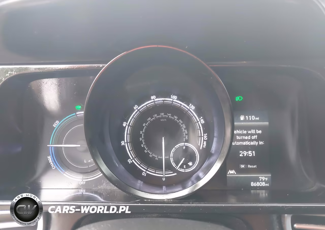 2021 Hyundai Elantra Hybrid Blue VIN:KMHLM4AJ4MU004059 - 7
