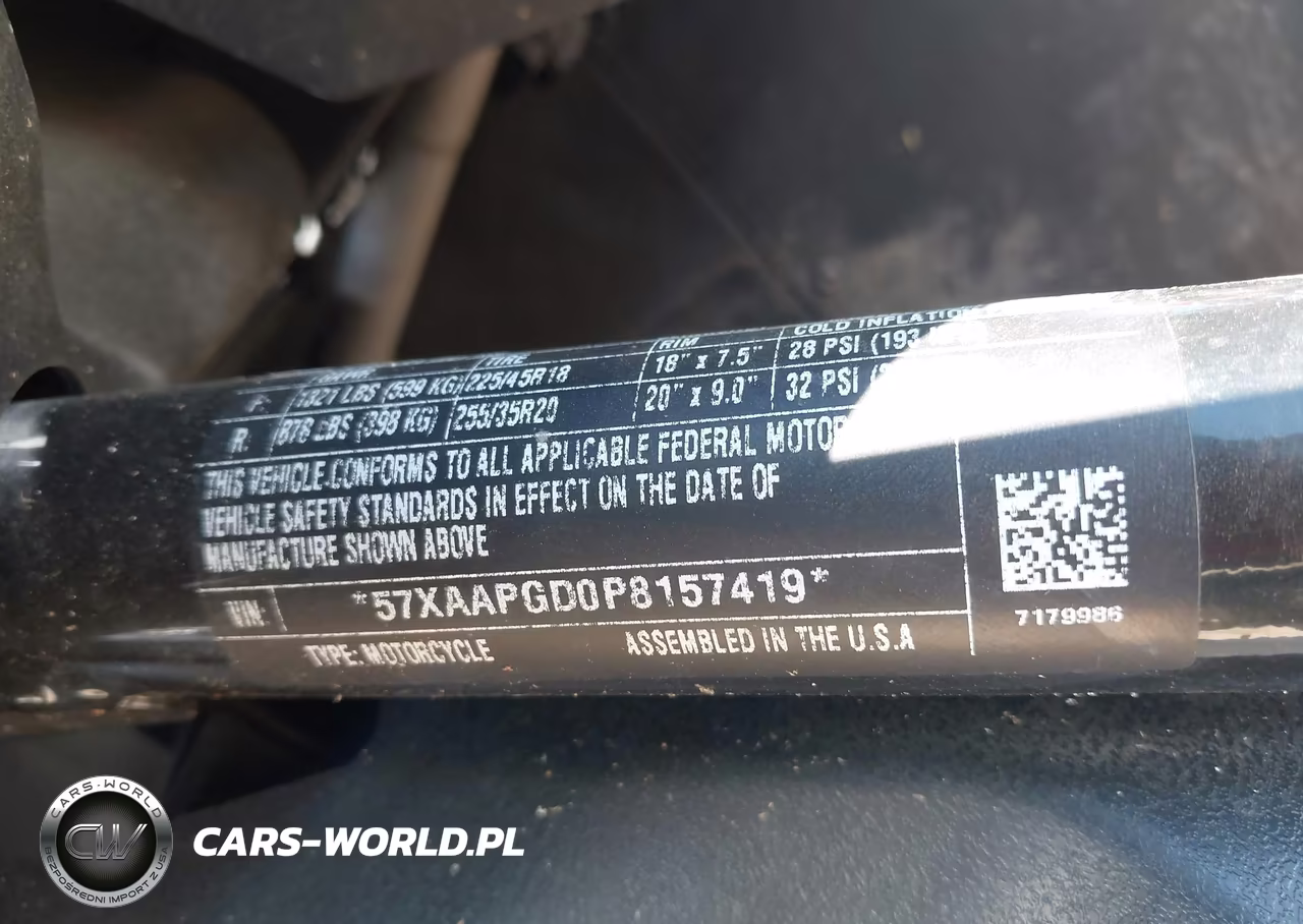 2023 Polaris Slingshot VIN:57XAAPGD0P8157419 - 9