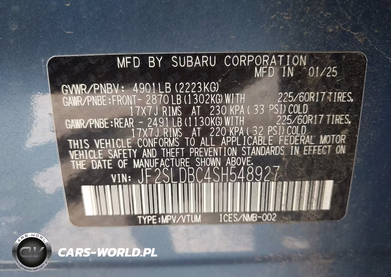 2025 Subaru Forester Premium VIN:JF2SLDBC4SH548927 - 9