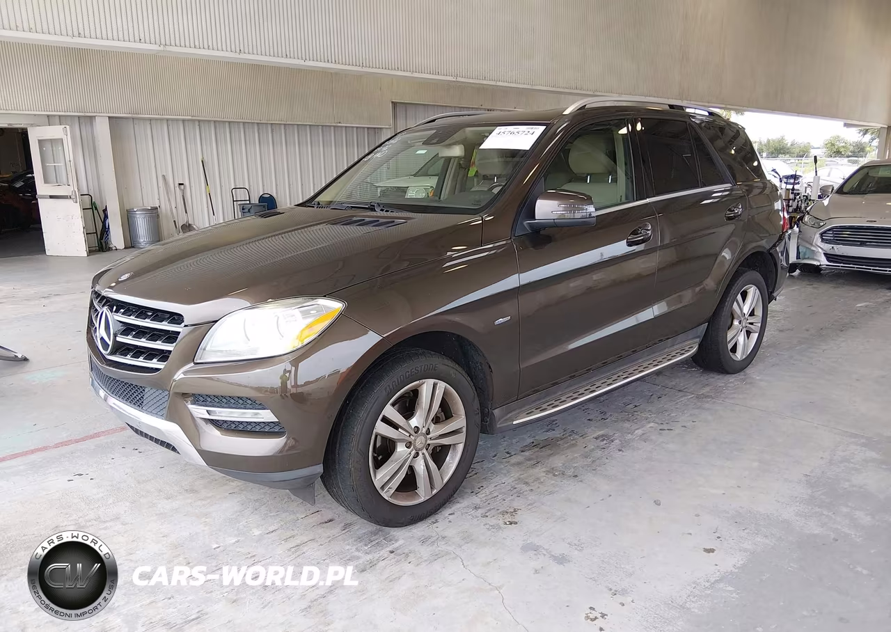 2012 Mercedes-Benz Ml 350 4Matic VIN:4JGDA5HB6CA025187 - 2