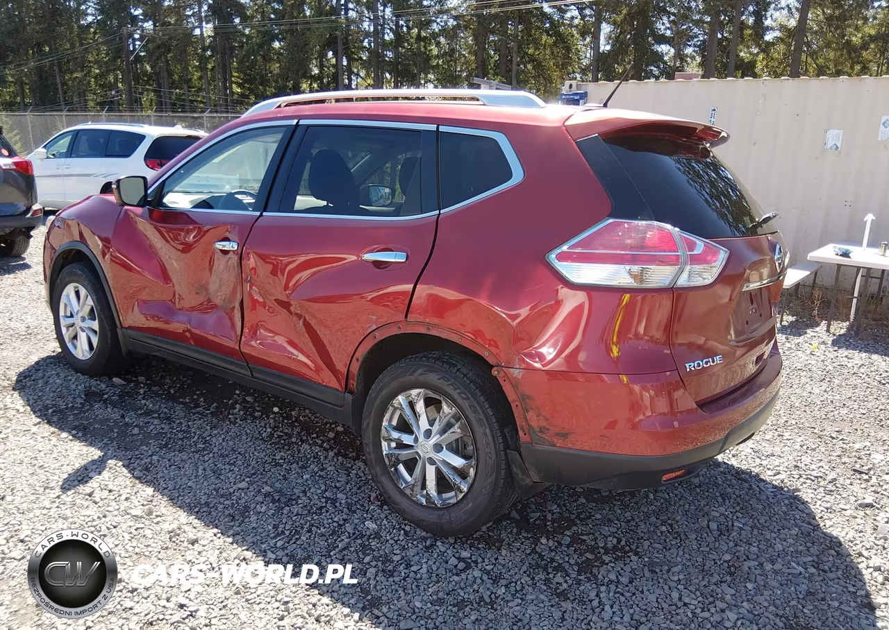2015 Nissan Rogue Sv VIN:KNMAT2MV8FP552956 - 3