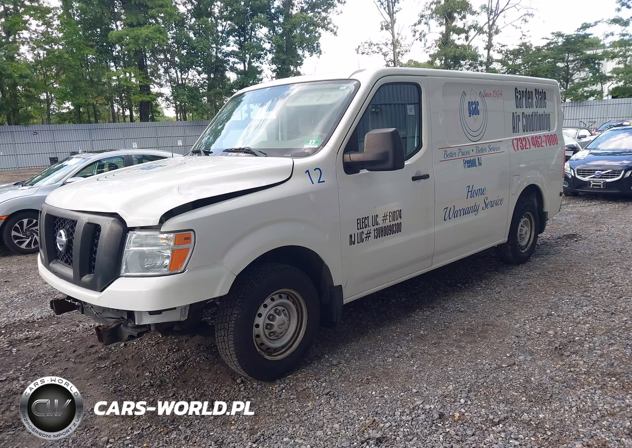 2014 Nissan Nv Cargo Nv1500 S V6 VIN:1N6BF0KLXEN103447 - 2