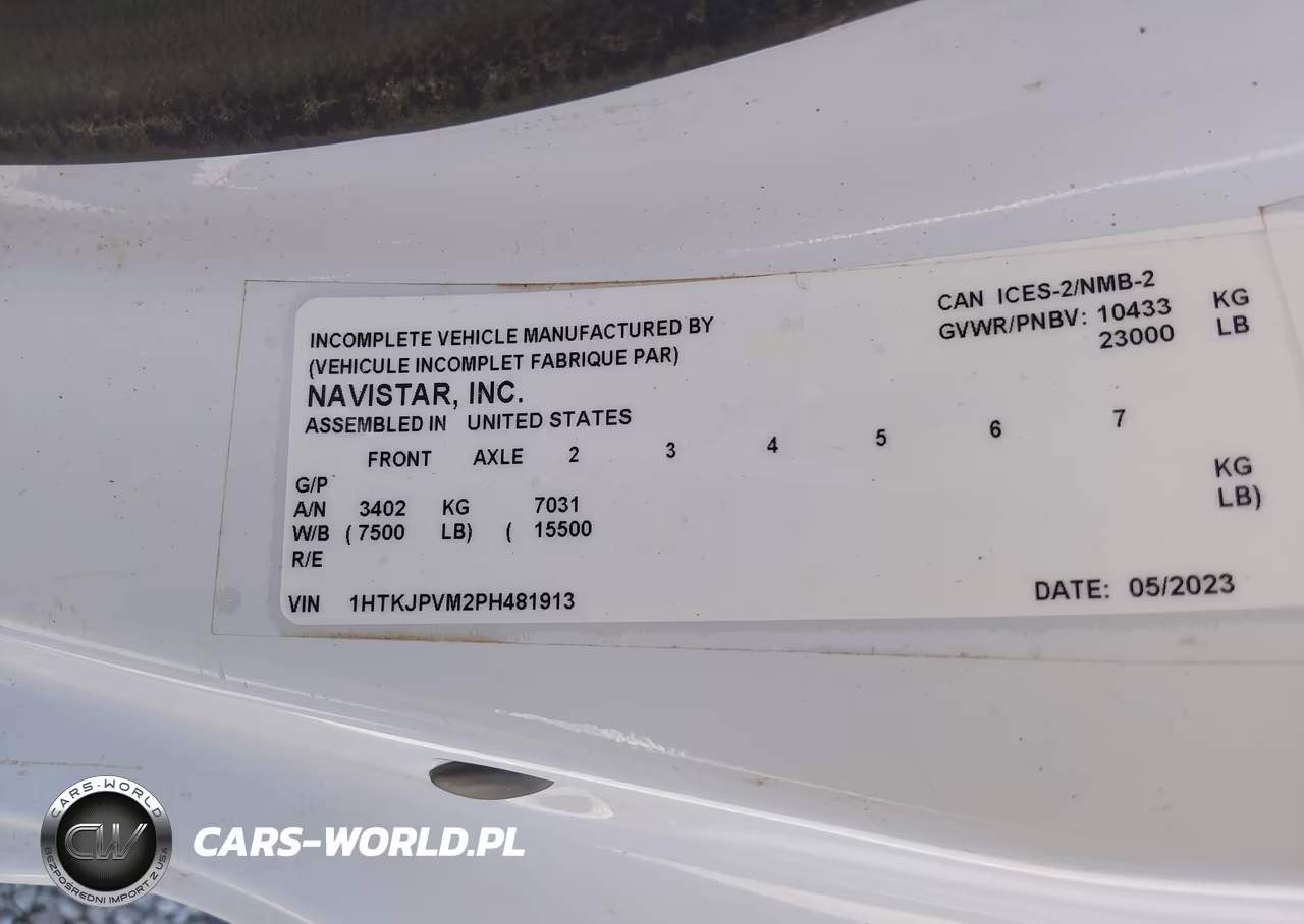 2023 Chevrolet Silverado Md Work Truck VIN:1HTKJPVM2PH481913 - 8