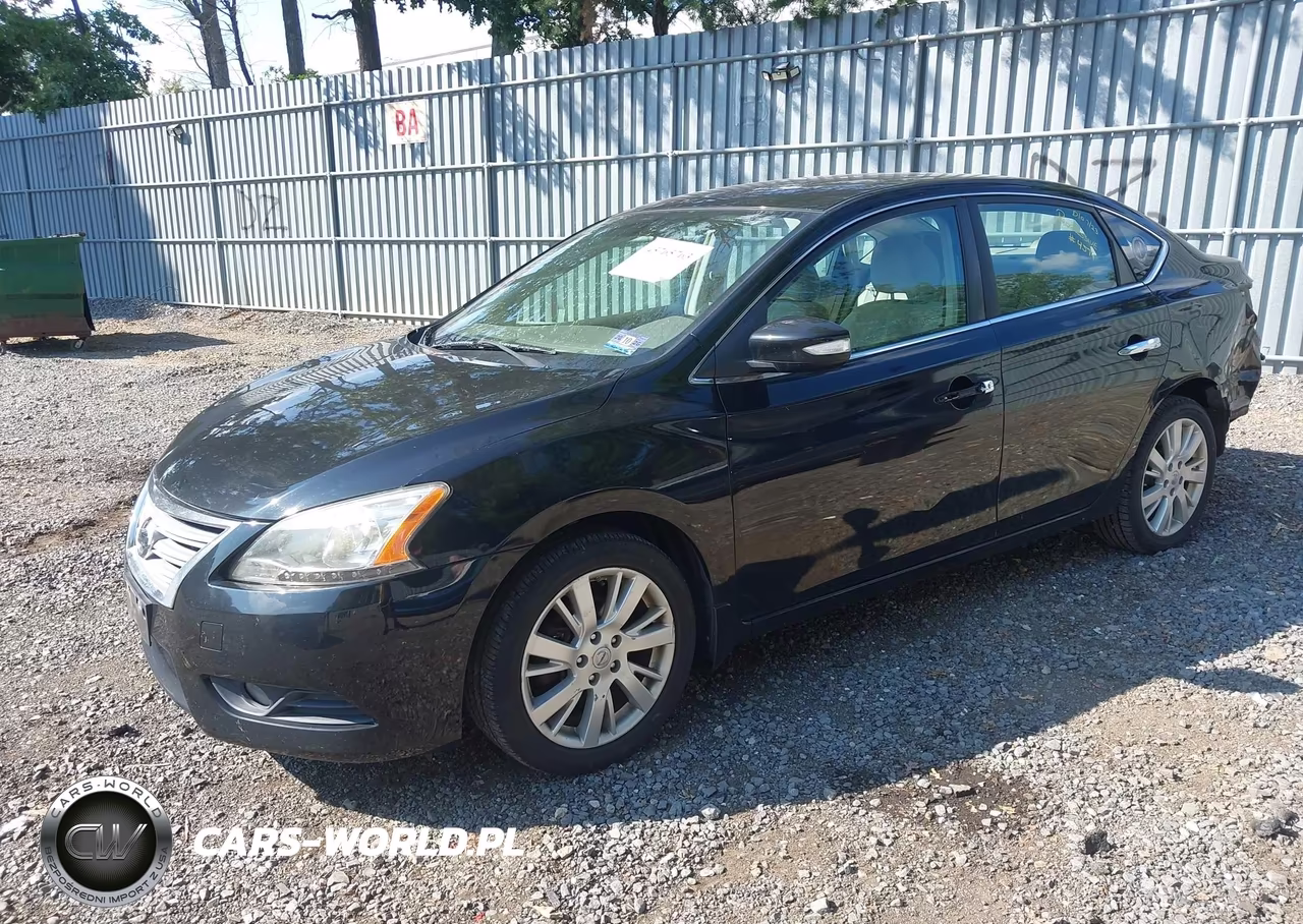 2013 Nissan Sentra Sl VIN:3N1AB7APXDL674574 - 2