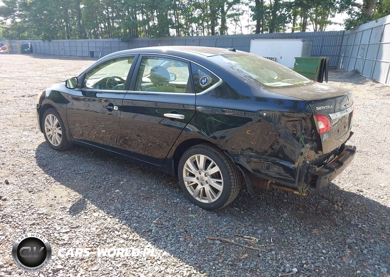 2013 Nissan Sentra Sl VIN:3N1AB7APXDL674574 - 3