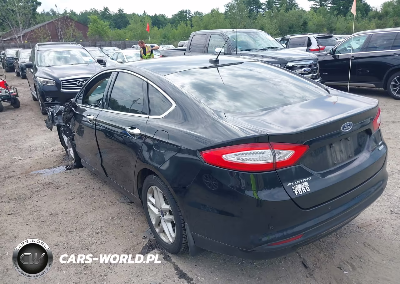 2014 Ford Fusion Se VIN:3FA6P0HD6ER345480 - 3