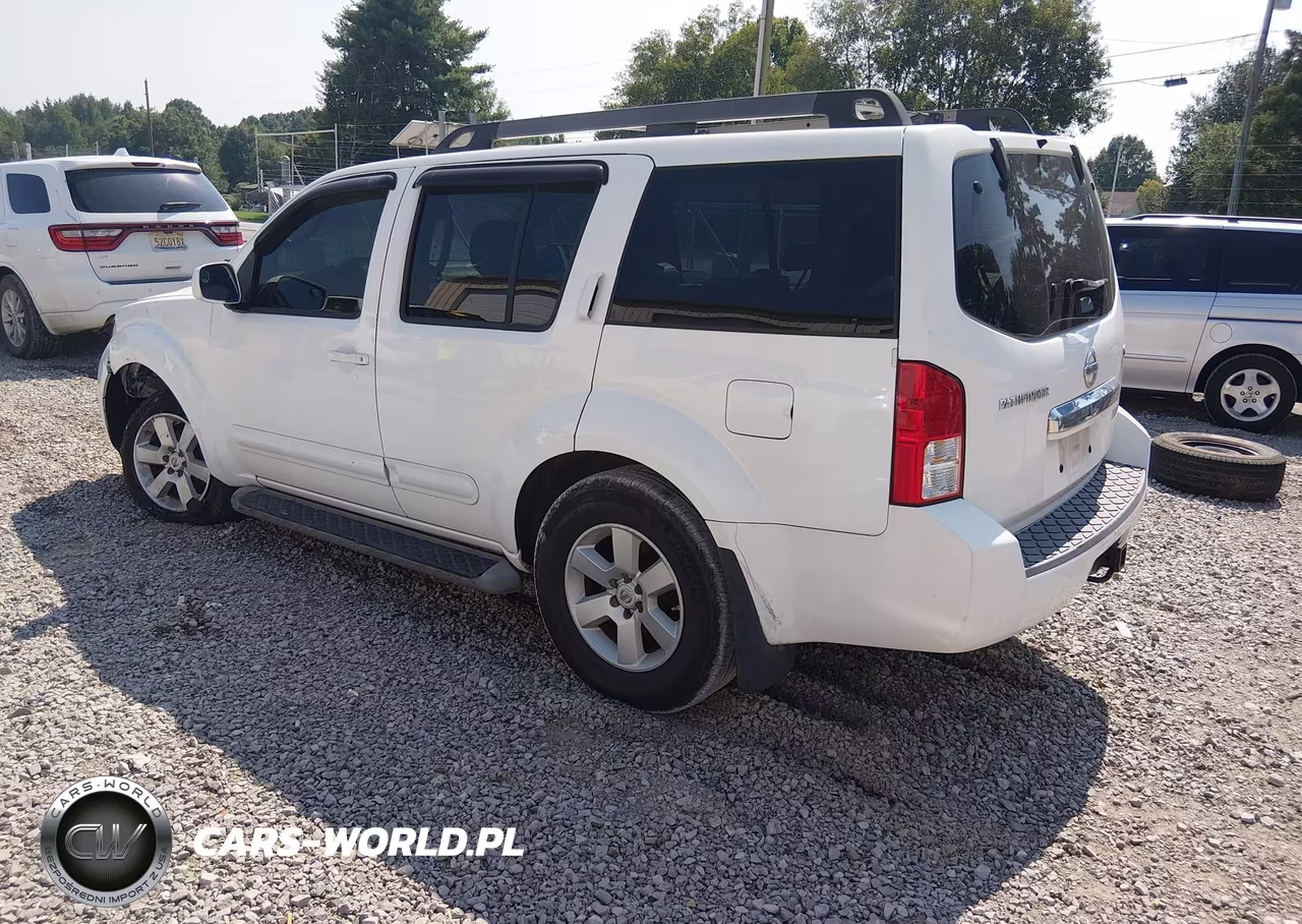 2008 Nissan Pathfinder Se VIN:5N1AR18U48C648308 - 3