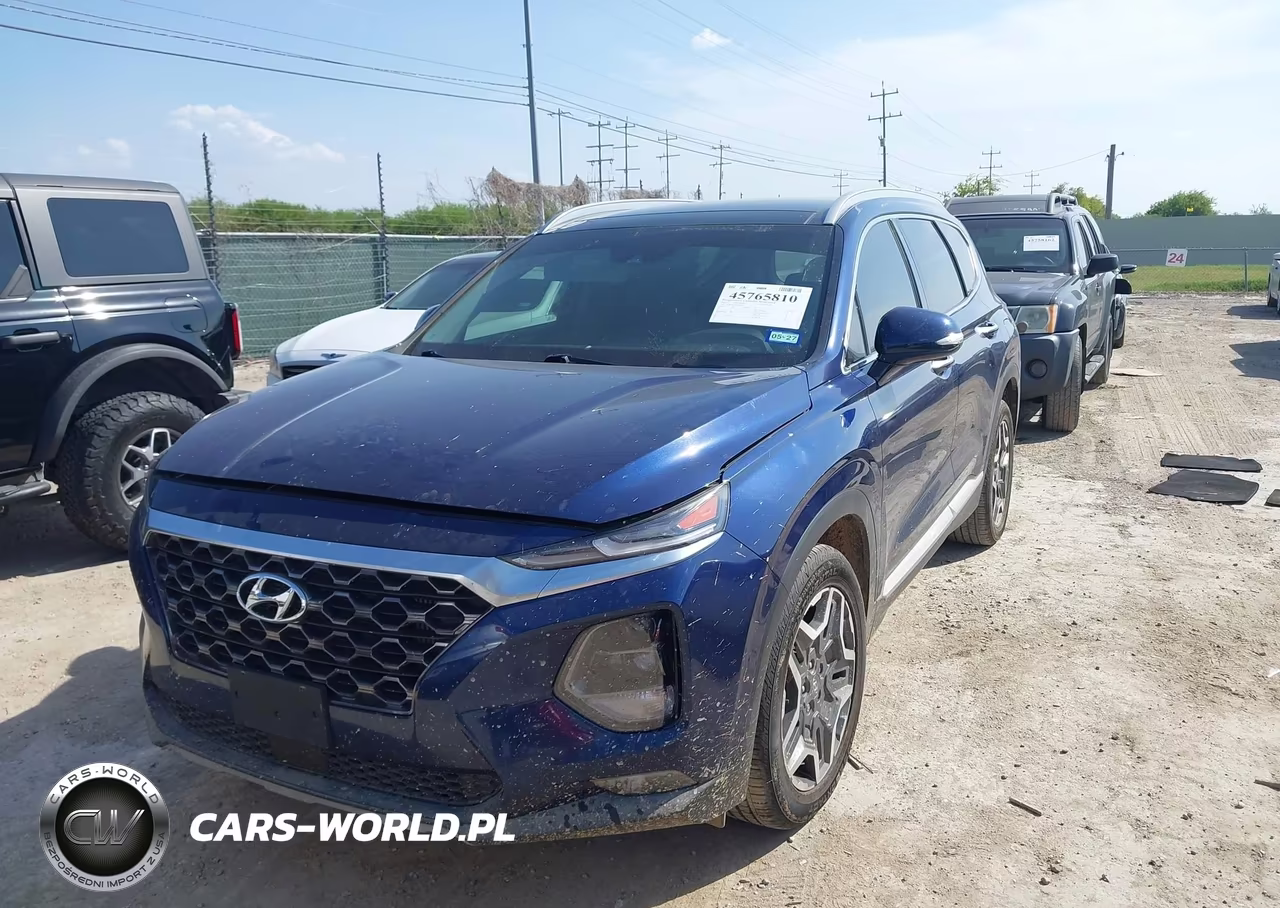 2020 Hyundai Santa Fe Sel 2.0T VIN:5NMS33AA7LH299287 - 2