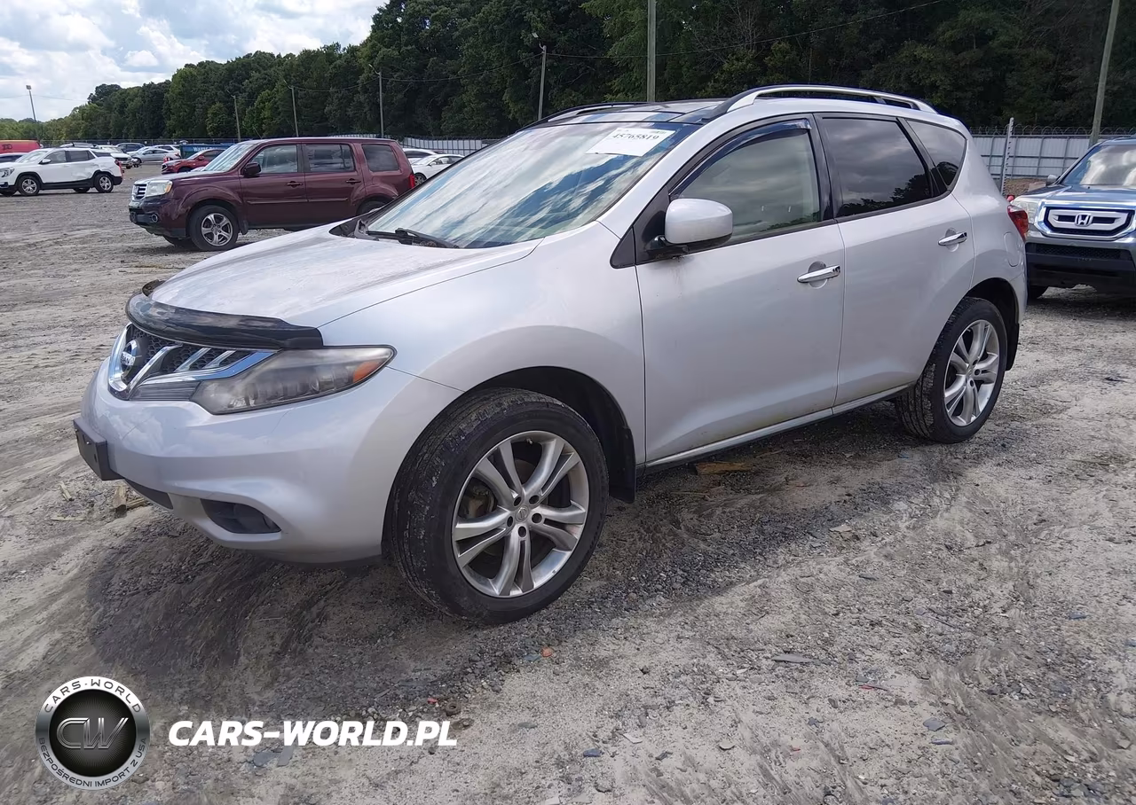 2012 Nissan Murano Le VIN:JN8AZ1MU3CW109720 - 2