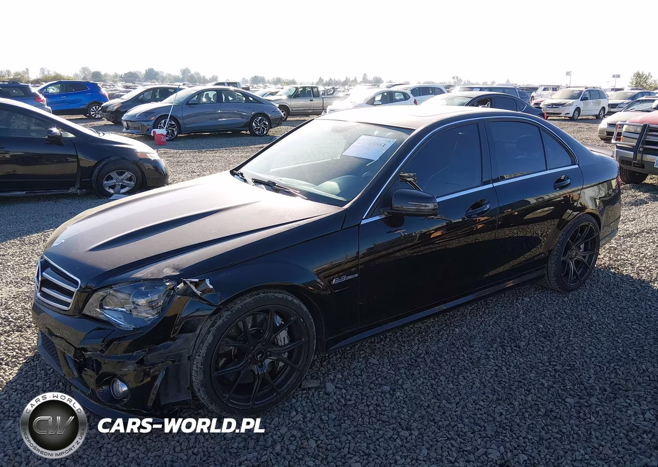 2010 Mercedes-Benz C 63 Amg VIN:WDDGF7HB1AF366324 - 2