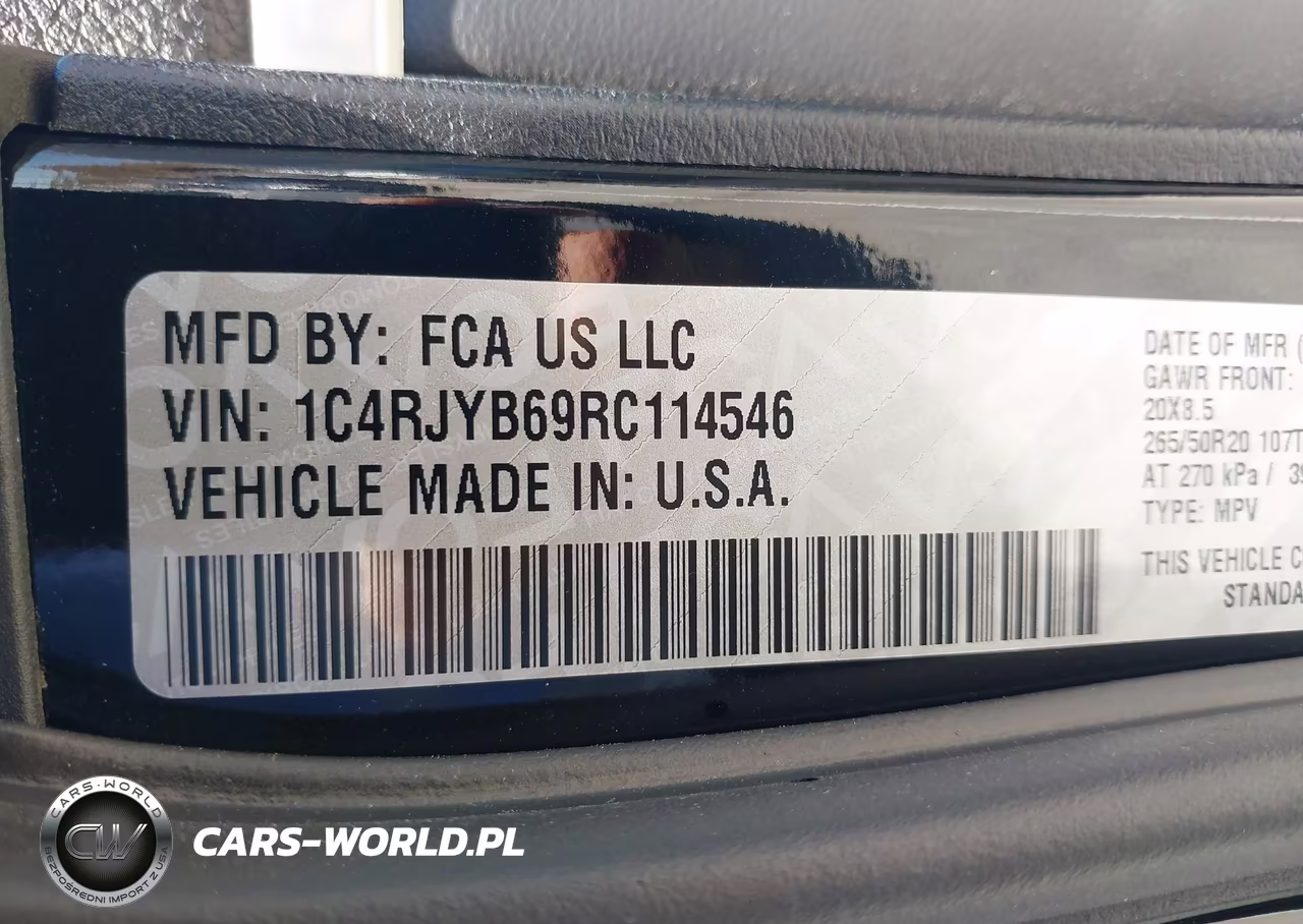 2024 Jeep Grand Cherokee 4Xe VIN:1C4RJYB69RC114546 - 9