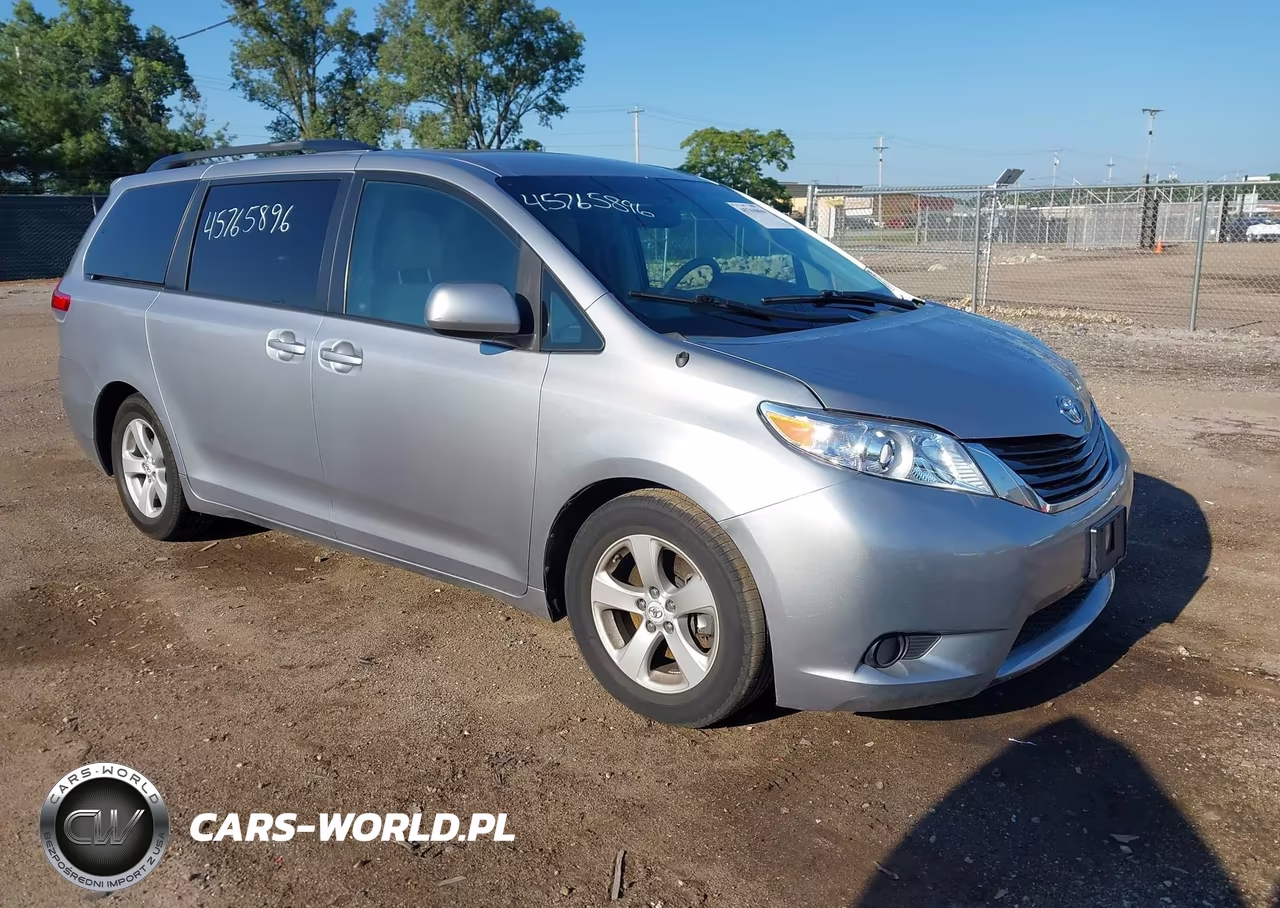 2012 Toyota Sienna Le V6 8 Passenger VIN:5TDKK3DC3CS209257 - 1