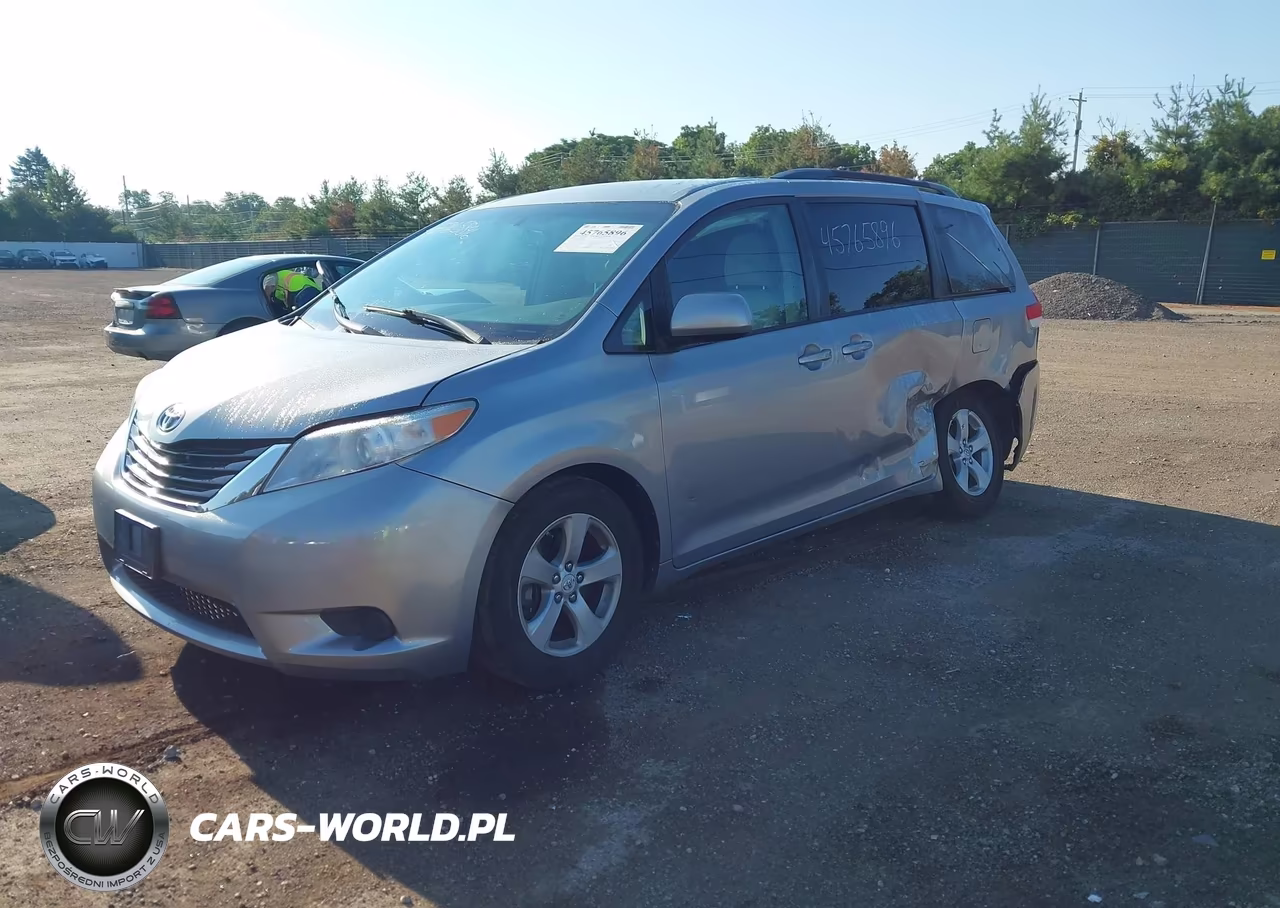2012 Toyota Sienna Le V6 8 Passenger VIN:5TDKK3DC3CS209257 - 2