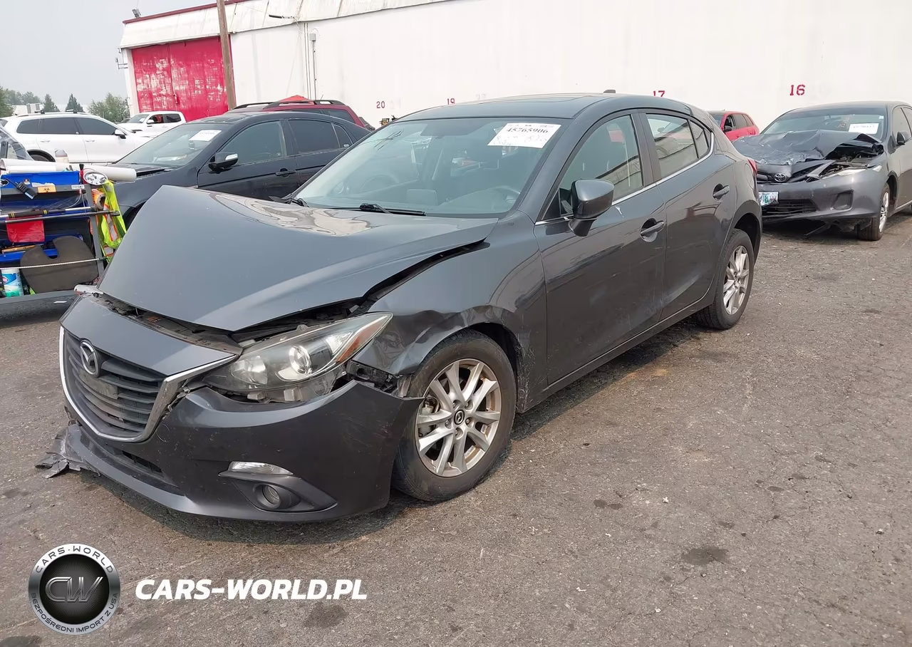 2015 Mazda Mazda3 I Grand Touring VIN:JM1BM1M78F1258182 - 2