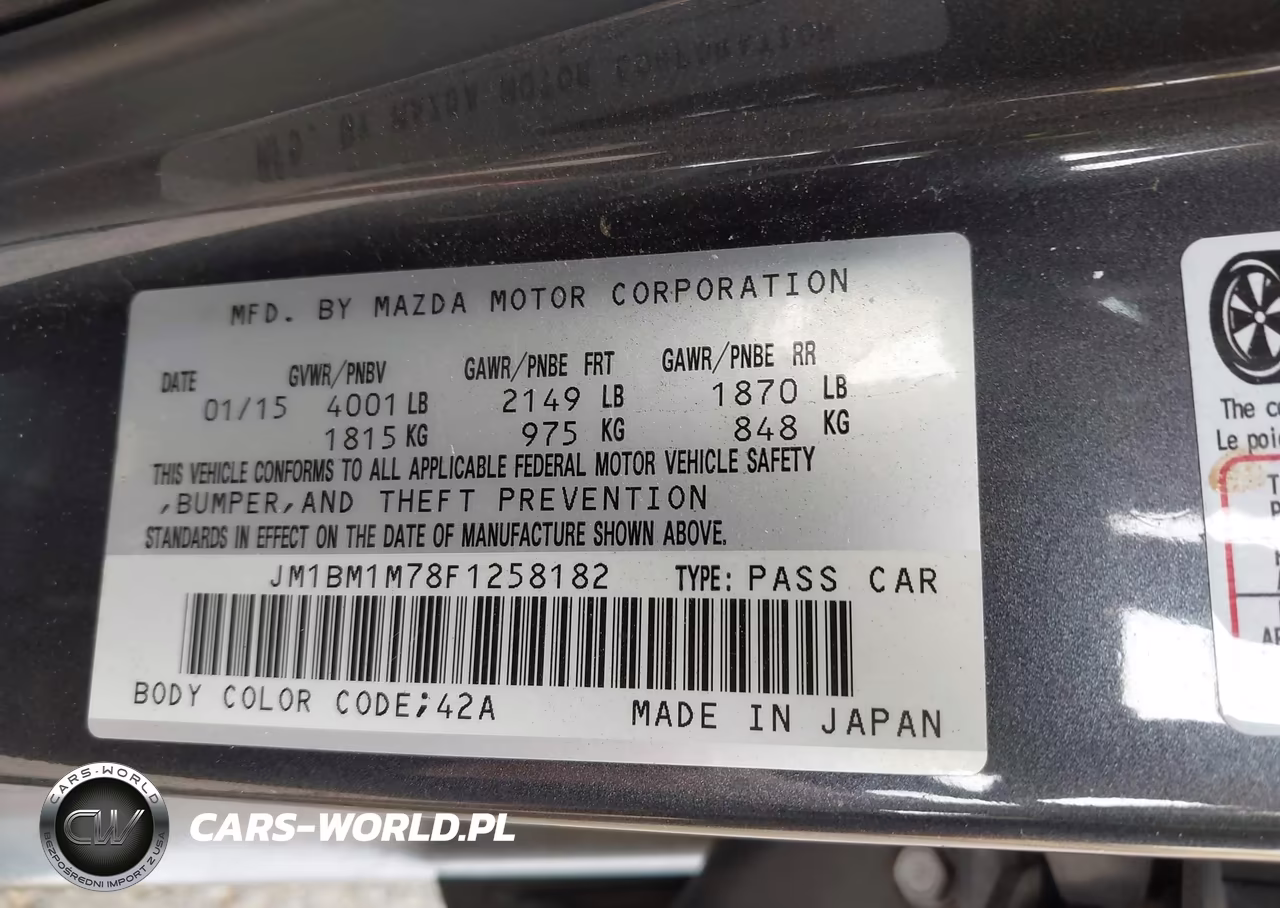 2015 Mazda Mazda3 I Grand Touring VIN:JM1BM1M78F1258182 - 9