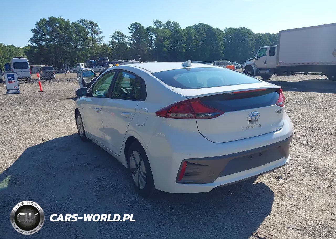 2020 Hyundai Ioniq Hybrid Blue VIN:KMHC65LC9LU220003 - 3
