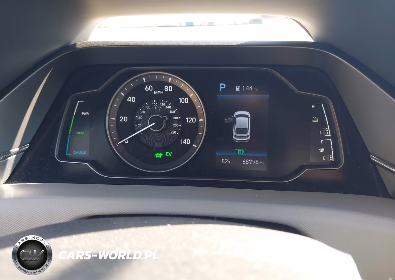 2020 Hyundai Ioniq Hybrid Blue VIN:KMHC65LC9LU220003 - 7