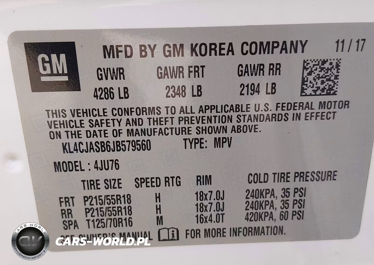 2018 Buick Encore Preferred VIN:KL4CJASB6JB579560 - 9