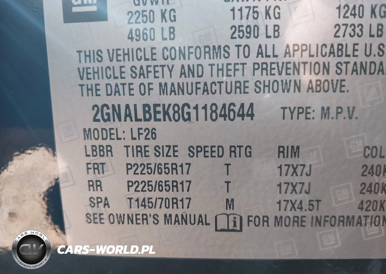 2016 Chevrolet Equinox Ls VIN:2GNALBEK8G1184644 - 9