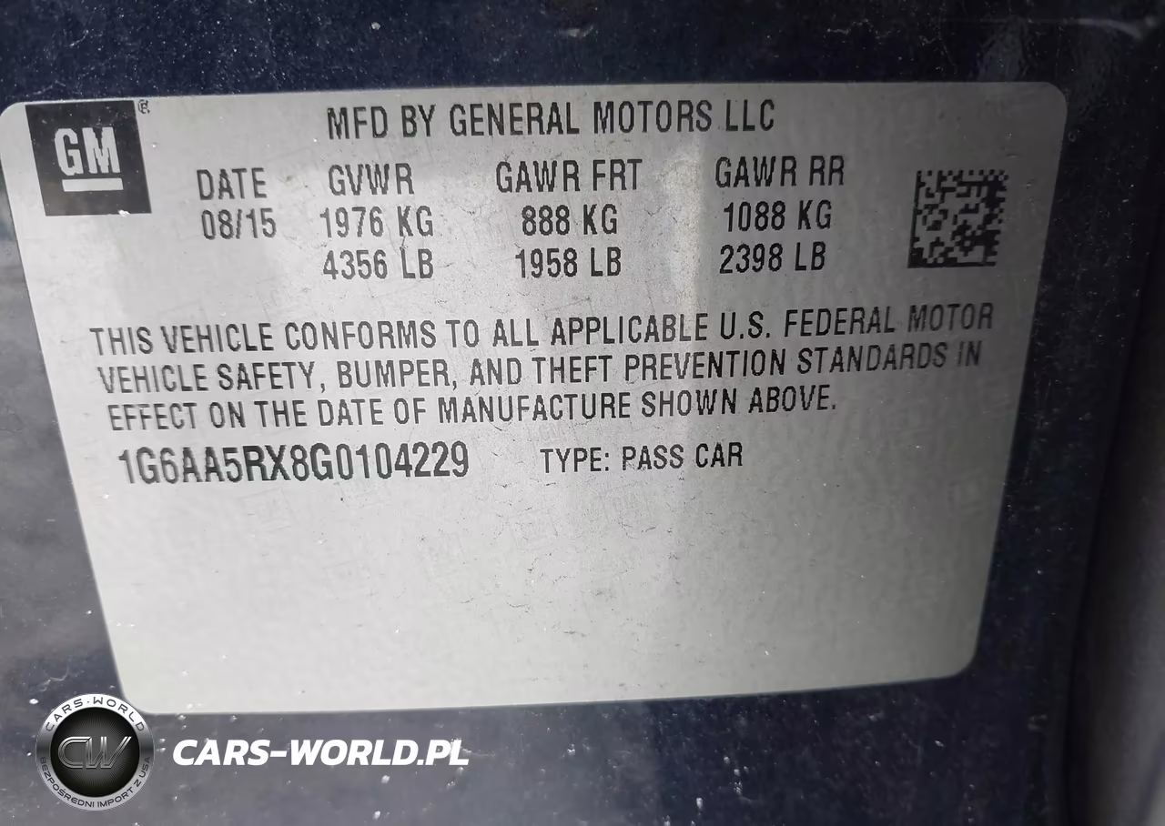 2016 Cadillac Ats VIN:1G6AA5RX8G0104229 - 9