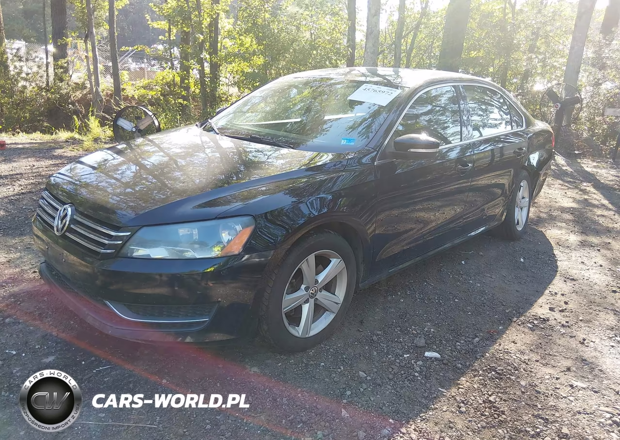 2012 Volkswagen Passat 2.5L Se VIN:1VWBH7A38CC075628 - 2