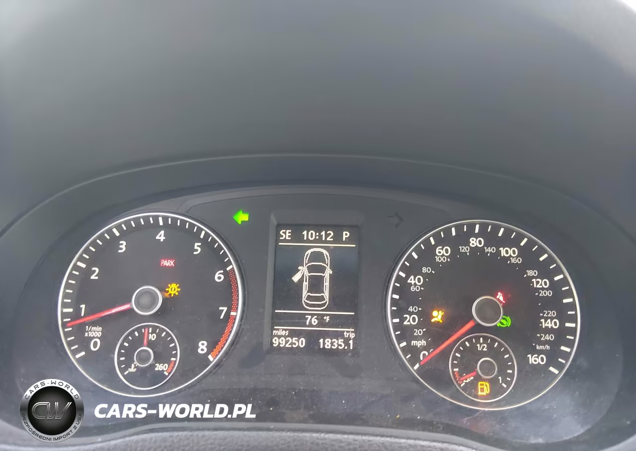 2012 Volkswagen Passat 2.5L Se VIN:1VWBH7A38CC075628 - 7