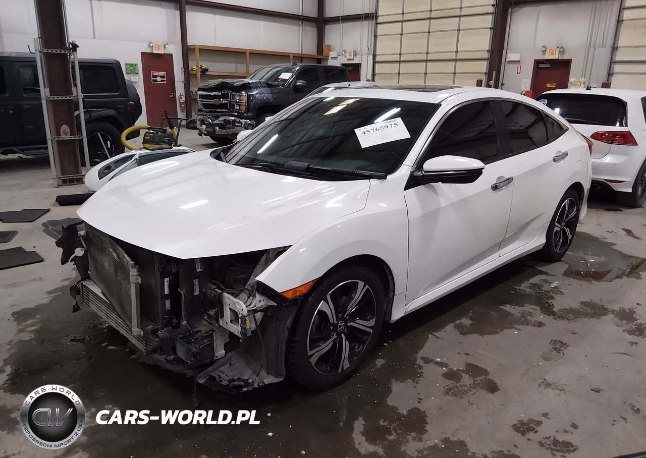 2016 Honda Civic Touring VIN:19XFC1F98GE216807 - 2