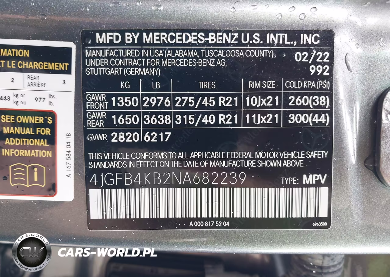 2022 Mercedes-Benz Gle 350 4Matic VIN:4JGFB4KB2NA682239 - 9