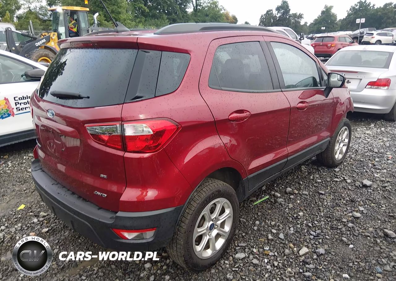 2020 Ford Ecosport Se VIN:MAJ6S3GL7LC346741 - 2