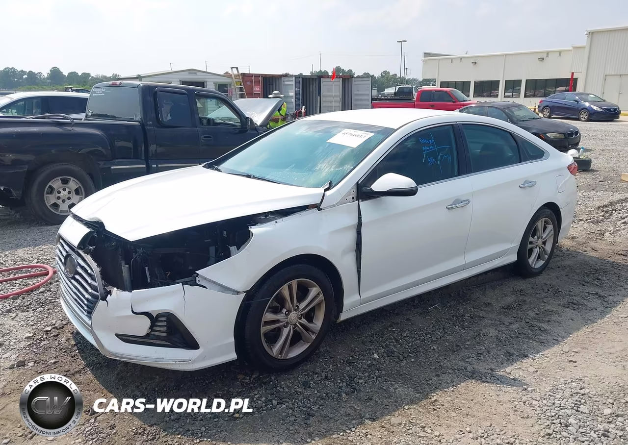 2018 Hyundai Sonata Sel VIN:5NPE34AF4JH602296 - 2