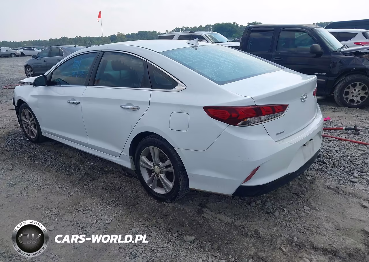 2018 Hyundai Sonata Sel VIN:5NPE34AF4JH602296 - 3
