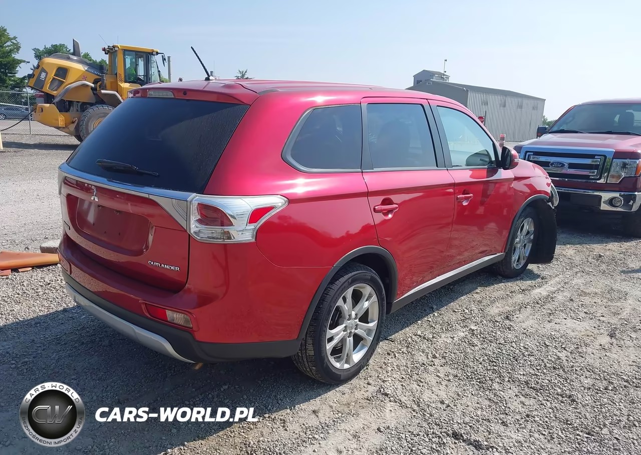2015 Mitsubishi Outlander Se VIN:JA4AD3A36FZ002904 - 4