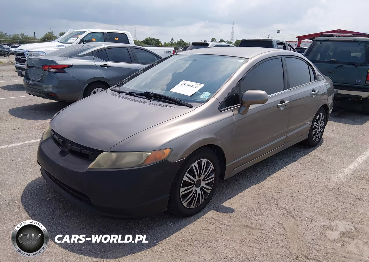 2006 Honda Civic Lx VIN:1HGFA16546L077432 - 2