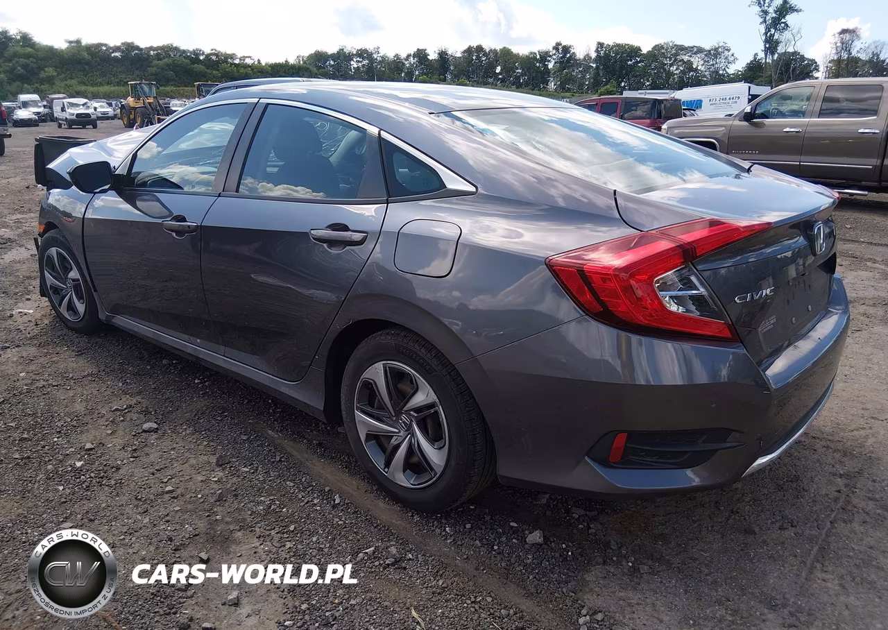 2020 Honda Civic Lx VIN:2HGFC2F61LH576884 - 3