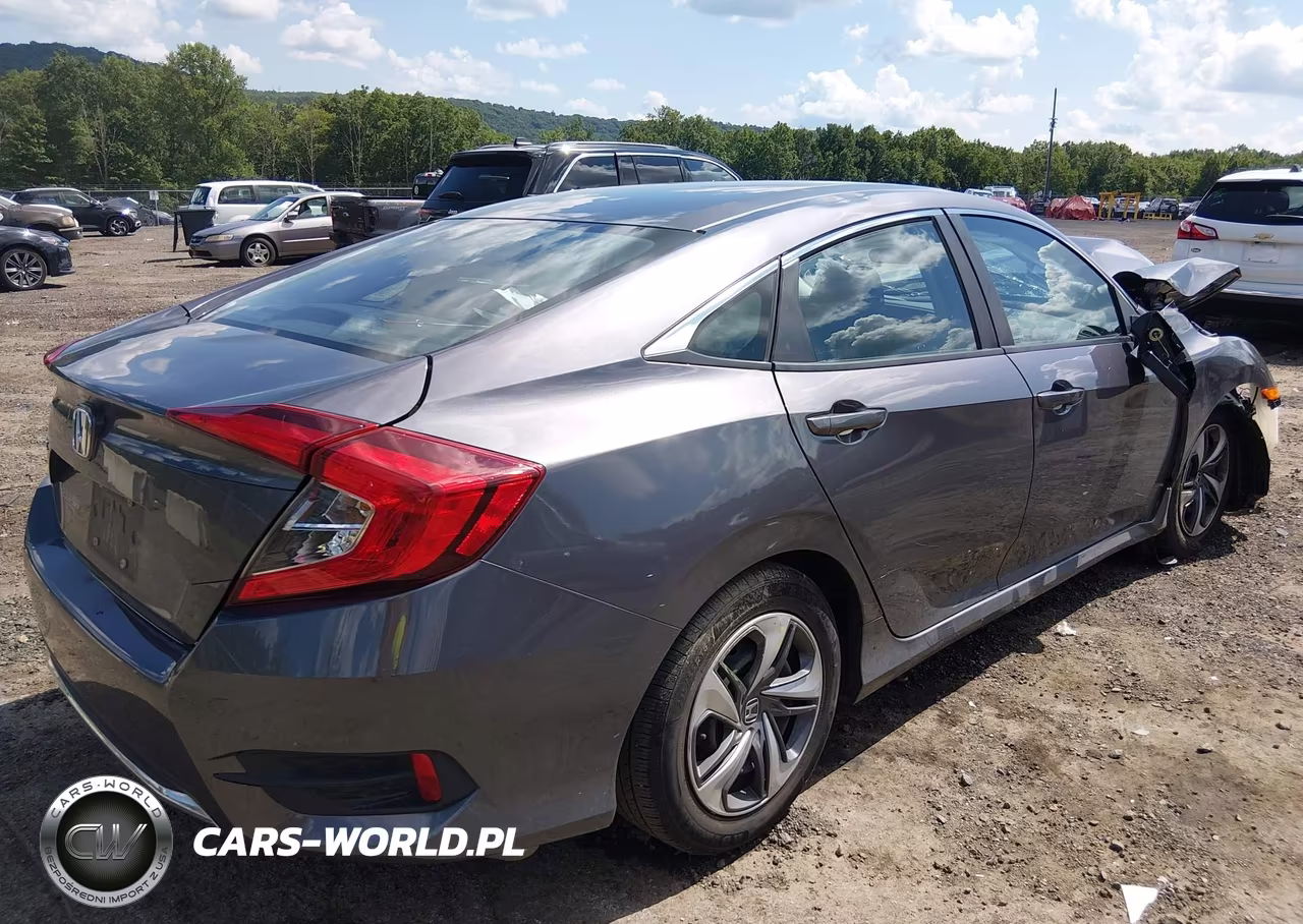 2020 Honda Civic Lx VIN:2HGFC2F61LH576884 - 4