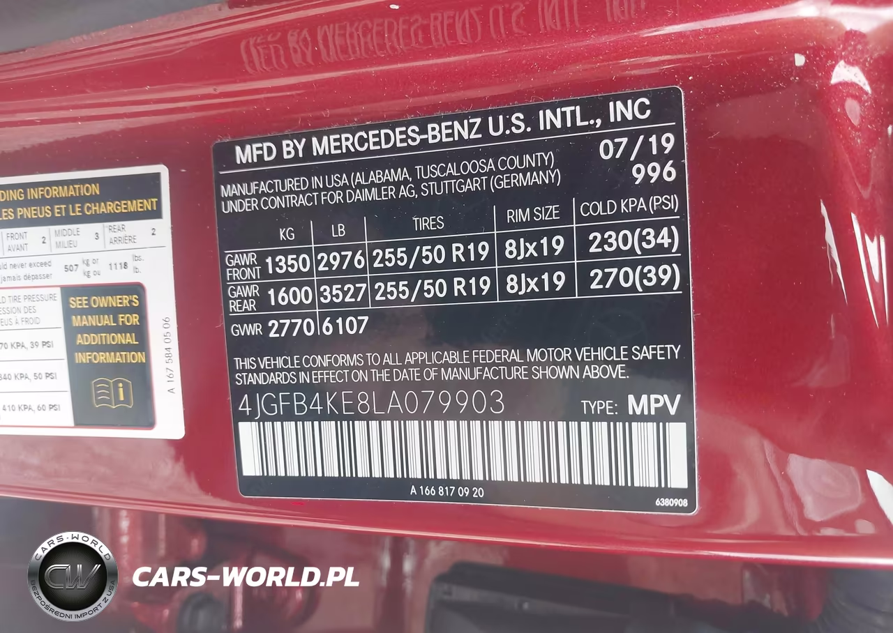 2020 Mercedes-Benz Gle 350 4Matic VIN:4JGFB4KE8LA079903 - 9