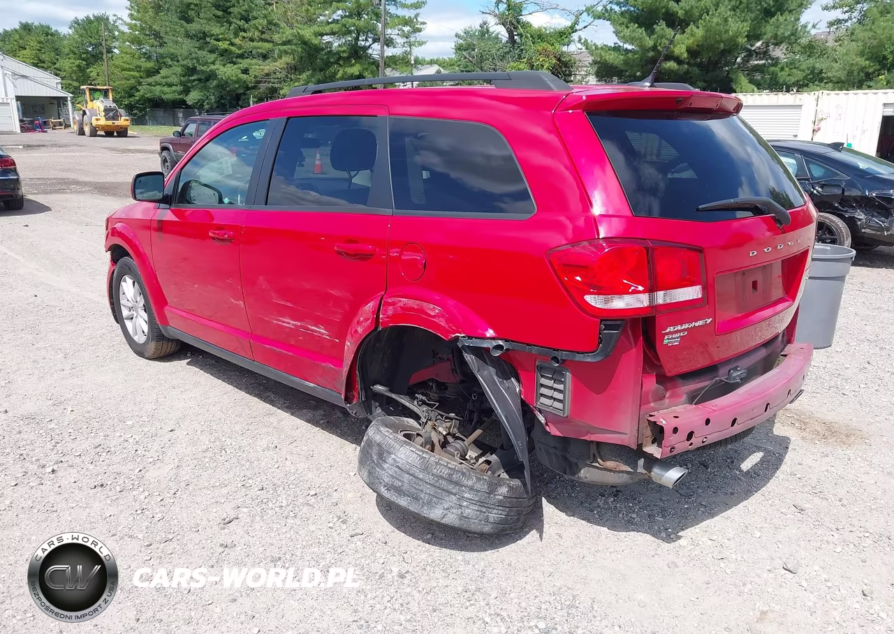 2017 Dodge Journey Sxt Awd VIN:3C4PDDBG9HT575362 - 3