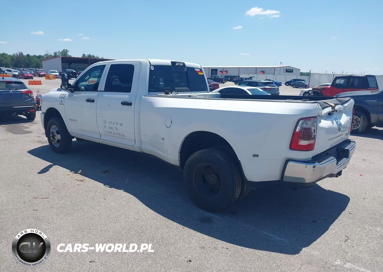 2022 Ram 3500 Tradesman 4X4 8' Box VIN:3C63RRGL4NG105349 - 3