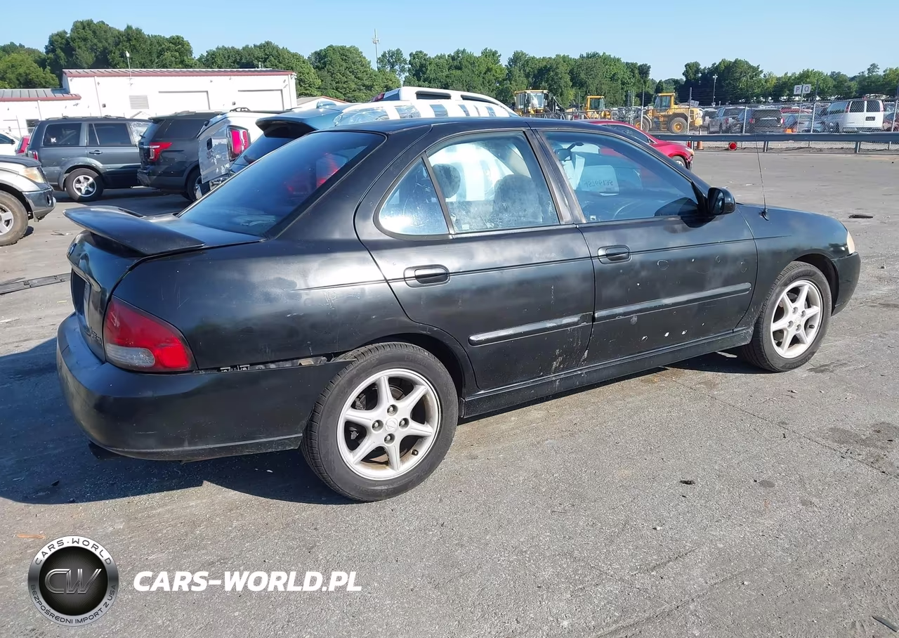 2001 Nissan Sentra Se VIN:3N1BB51DX1L120347 - 4
