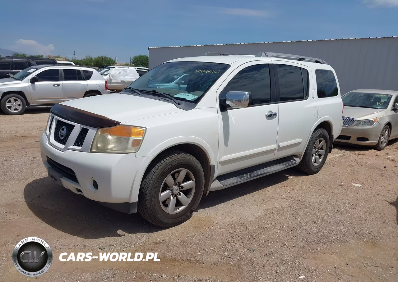 2010 Nissan Armada Se VIN:5N1BA0ND9AN606589 - 2