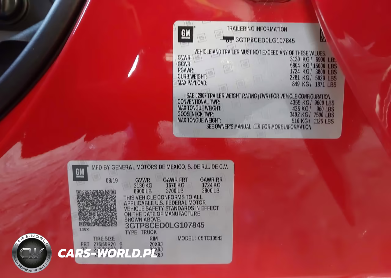 2020 GMC Sierra 1500 2Wd Short Box Elevation VIN:3GTP8CED0LG107845 - 9
