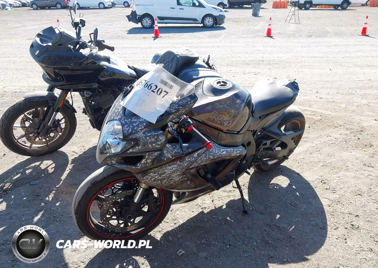 2007 Suzuki Gsx-R600 VIN:JS1GN7DA072109188 - 2
