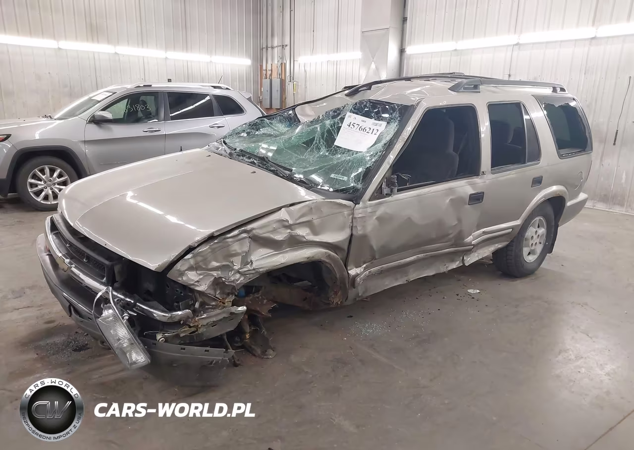 2001 Chevrolet Blazer Ls VIN:1GNDT13W31K185186 - 2