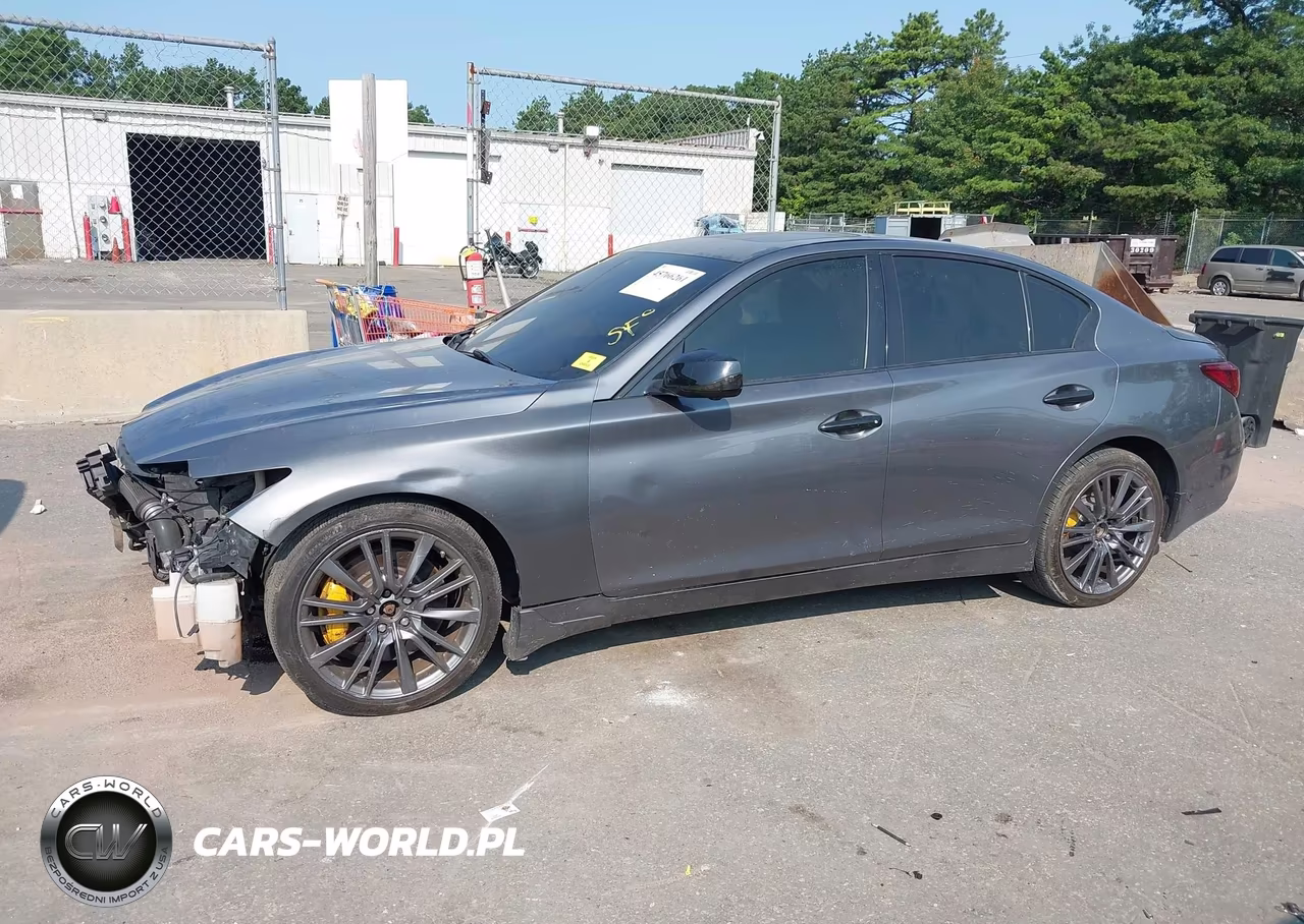 2018 Infiniti Q50 3.0T Red Sport 400 VIN:JN1FV7AR5JM700241 - 14